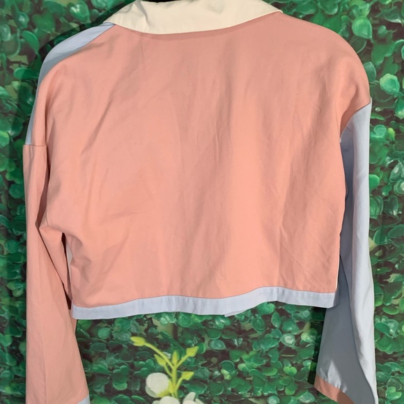 Color block buttoned jacket - Picture 2 of 3